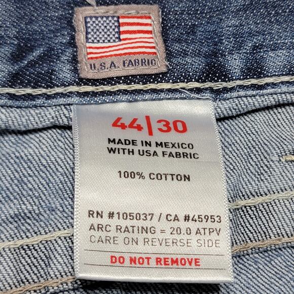 Ariat Low Rise M4 Boot Medium Wash Denim Jeans - Size 44 X 30 - Picture 9 of 9